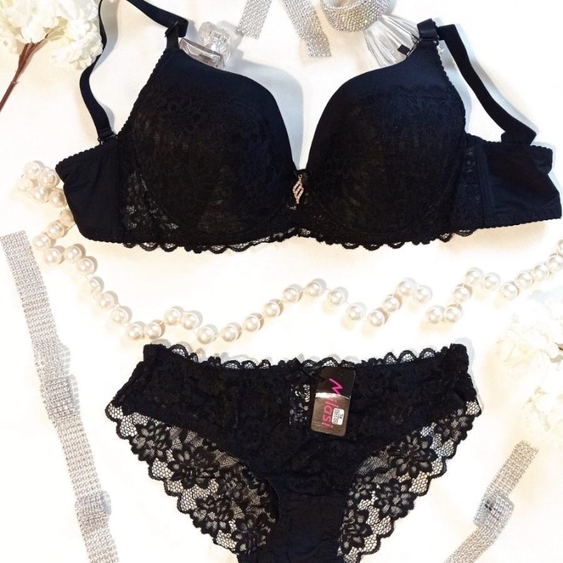 Комплект на чашку D/E чорний